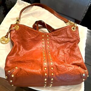 Michael Kors Brown Leather Bag